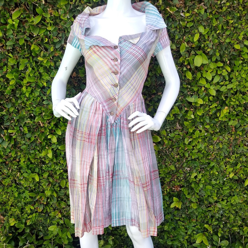 Vivienne Westwood Madras Print Monday Dress